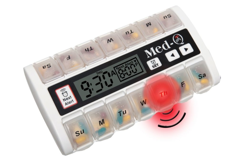 MED-Q Medication Reminder With Alarms To Loved One's Rescue