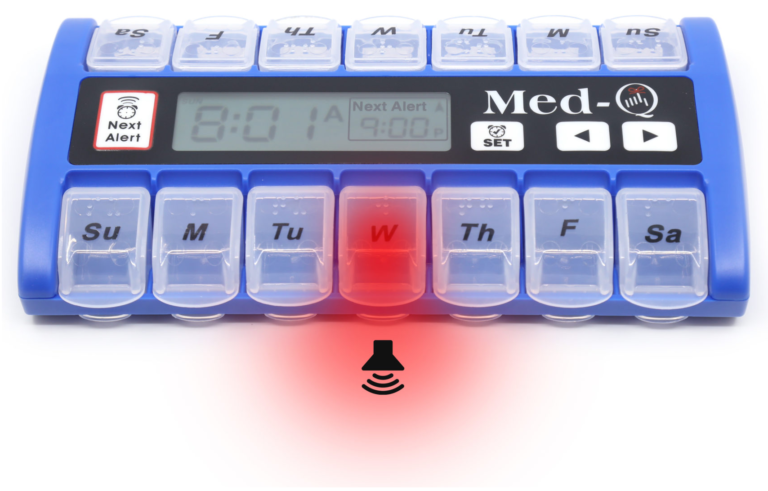 Electronic Pillbox with alarms