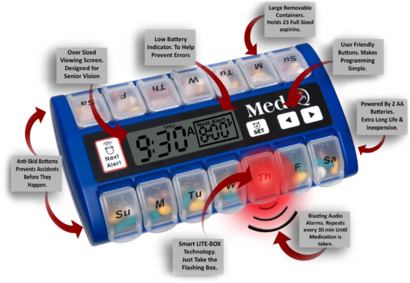 medication reminder with alarm