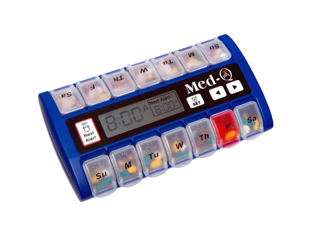 medicine pill box alarm