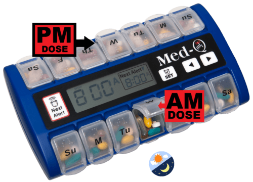 pill dispenser alarm